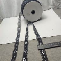 808-6 Stock defective lace accessories 10 yuan per pound 0 565kg non-elastic lace