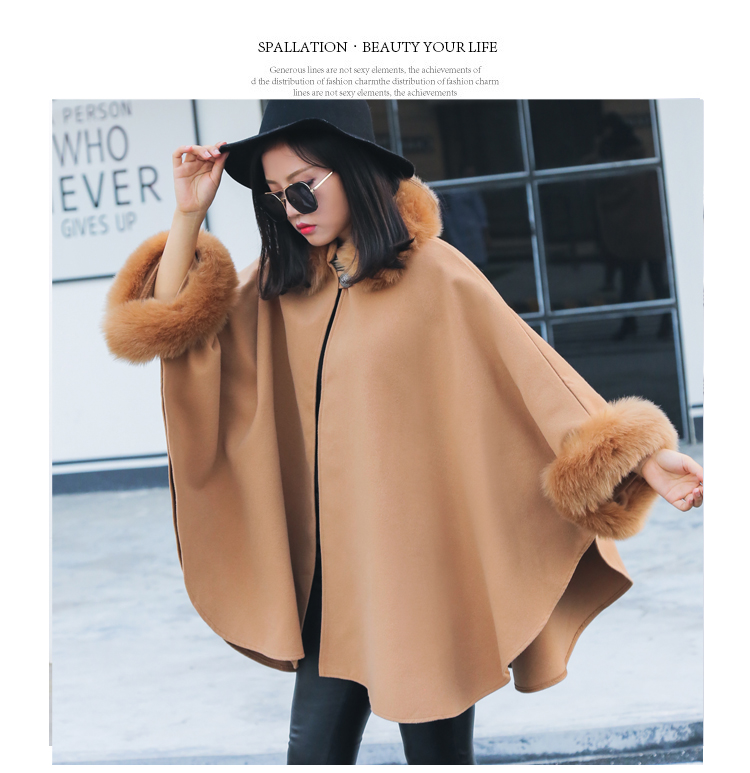 Korean version Polyester High temperature stereotypes coat (Camel-2XL)NHYF1326-Camel-2XL
