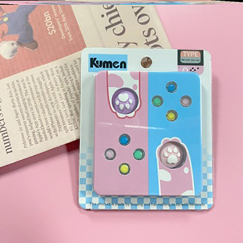 Nintendo switch handle shell button joycon love crystal button color multi-color removal machine replacement button