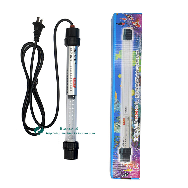 Fish Pool Water Purification Diving UV Germicidal Lamp Sensen fish tank UV disinfection lamp 6 10 20 30 30 40W Genesis