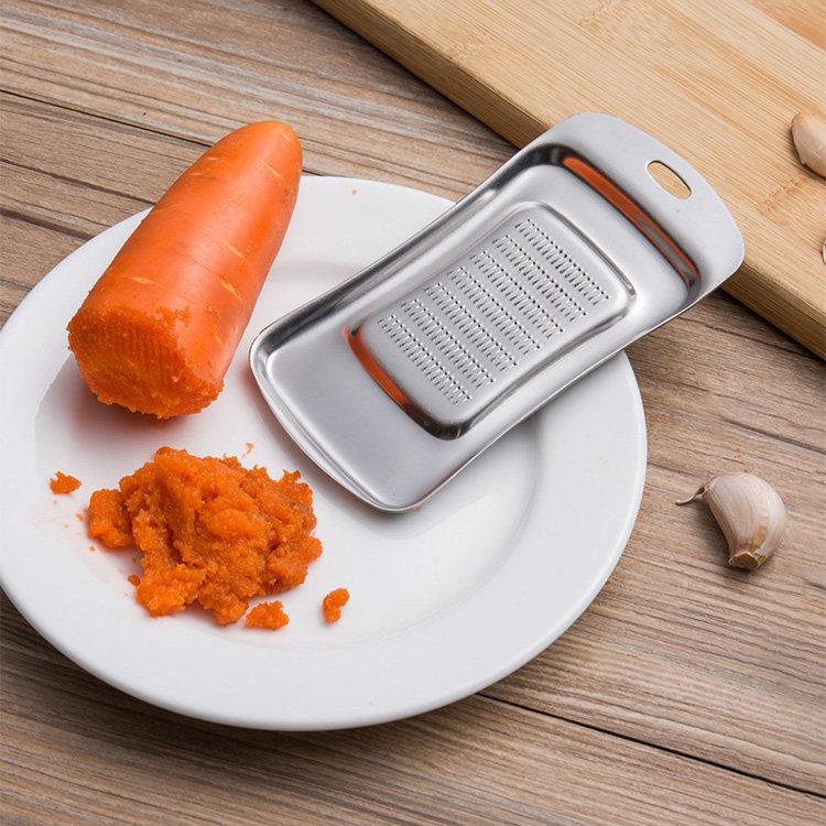 Stainless Steel Mill Mashed Garlic Clay Mill Ginger Clay Mill Grinding Lotus Root Mud Potatoes Muddy Potatoes Muddy Fruit Mud Rub plate Baby coveting tools