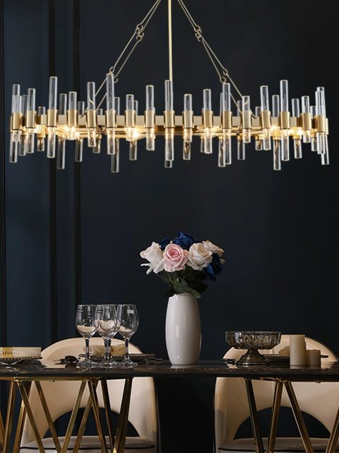 Postmodern Fashionable Light Luxury Chandelier Designer Simple and Elegant Personalized Home New Trendy Living Room Dining Room Lamp
