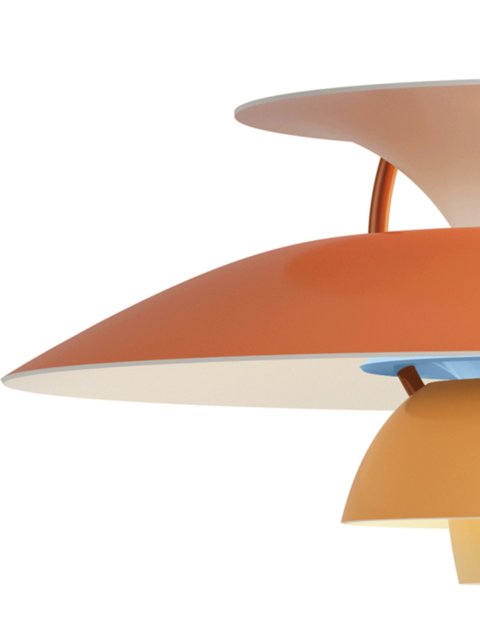 Modern Minimalist Nordic Danish Ph5 Designer Pendant Light for Restaurant, Bar, Bedroom, Clothing Store, Single-Head Ufo Chandelier