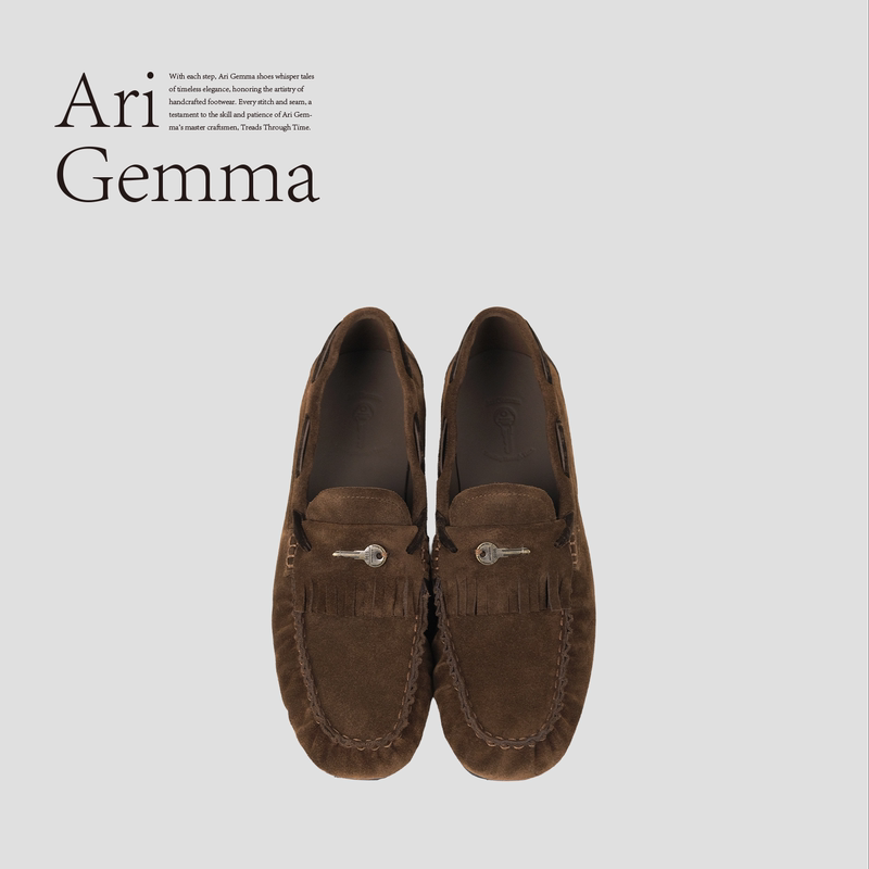 Ari Gemma|Original Design Alice Key Tassel Retro Relaxed Loafers Ari Gemma|Original Design Alice Key Tassel Retro Relaxed Loafers