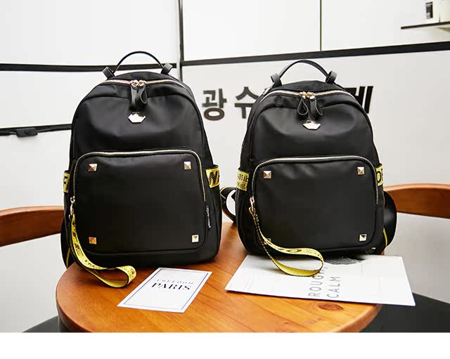 Oxford túi đeo vai nữ phiên bản Hàn Quốc 2018 thời trang nữ mới ba lô nylon túi trường thường thủy triều balo bitis