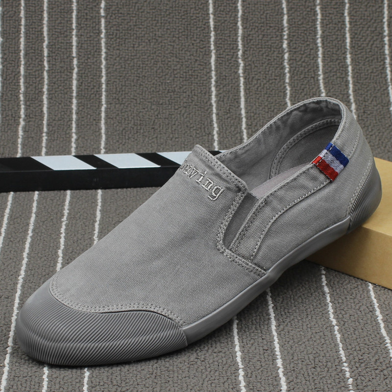 Bby Men's Shoes Spring and Summer Breathable Cloth Shoes Slip-On Lazy Shoes One-Step Canvas Shoes Casual Shoes Sneakers Slip-On Shoes Bby Men's Shoes Spring and Summer Breathable Cloth Shoes Slip-On Lazy Shoes One-Step Canvas Shoes Casual Shoes Sneakers Slip-On Shoes