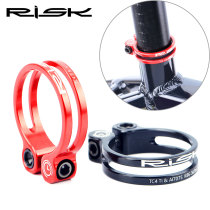 RISK K86 mountain road bike aluminum alloy titanium screw lock Tube clamp 31 8 seat Pole Clamp 34 9mm