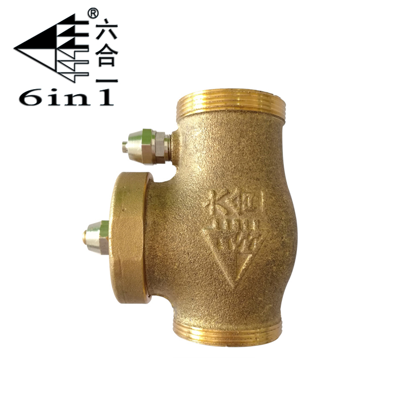 Six-in-one hydraulic pedal stool flushing valve valve body assembly maintenance special accessories