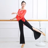 Летние китайские современные штаны, штаны-клёш, классическая спортивная одежда для тренировок, высокая талия