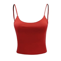 Бордовый жилет