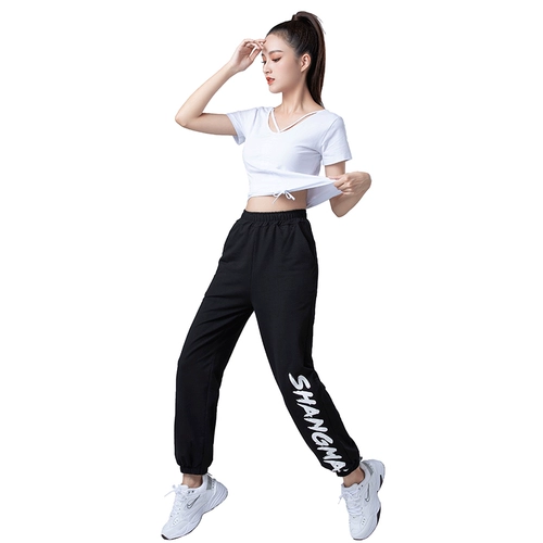 Летний комплект, современная спортивная одежда, спортивные штаны для отдыха