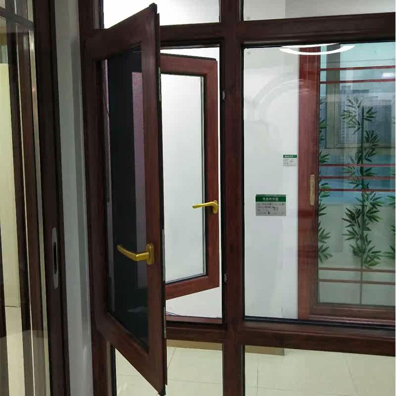 Wuhan seal balcony casement window push-pull window screen curtain one greenhouse glass door customization