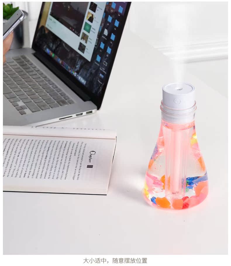 máy tạo độ ẩm usb Sáng tạo USB độ ẩm nhỏ phun nhỏ chúc chai nghiên cứu phòng ngủ phòng khách máy lọc không khí sinh nhật quà tặng - Máy giữ ẩm máy tạo độ ẩm innisfree
