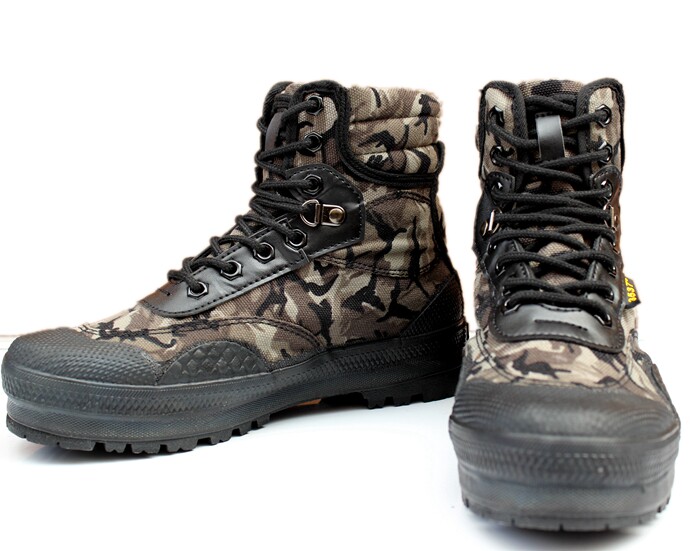 Bottes militaires pour homme - amortissement - Ref 1399803 Image 15