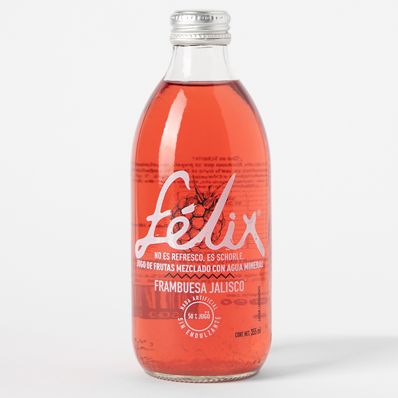 Imported FELIX Felix gas mixed juice sparkling water (apple raspberry lemon) drink