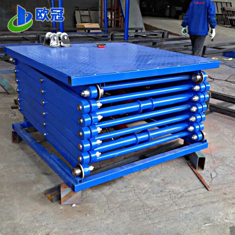 Scissor type high-altitude fixed operation lifting platform fixed lifting platform electric lifting vehicle high-altitude operation maintenance vehicle