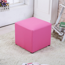 Shoe stool low stool small leather stool early education center sofa stool soft bag stool factory direct sales