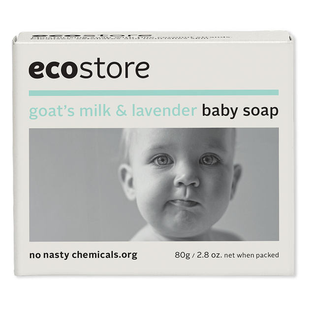 Ecostore pure natural lavender goat's milk soap 80g ລາຄາເລີ່ມຕົ້ນສອງກ້ອນ