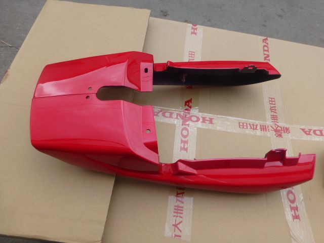 Áp dụng cho việc xây dựng Yamaha Jinao đuôi xe JYM125-8 đuôi xe máy ba màu với phụ kiện xe máy - Xe máy Sopiler khung bảo vệ xe lead