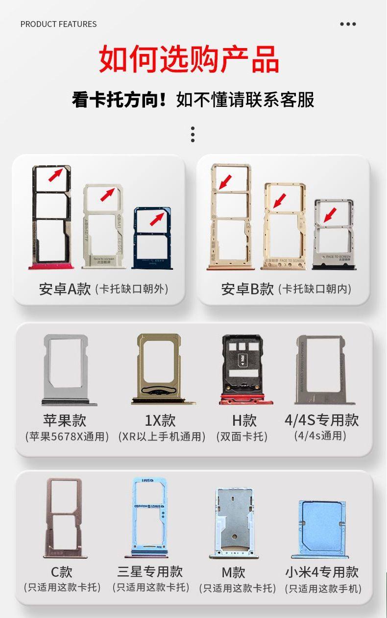 Android and Apple Store Card Inserter Is Universal for All Sizes of Cards, Quick Insertion and Removal