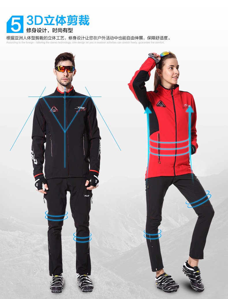 Tenue de cyclisme mixte MOUNTAINPEAK - Ref 2230142 Image 31