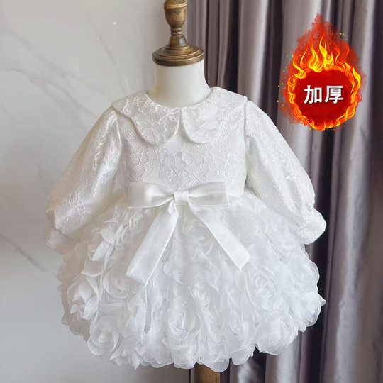 Girls fashionable princess dress baby girl birthday dress