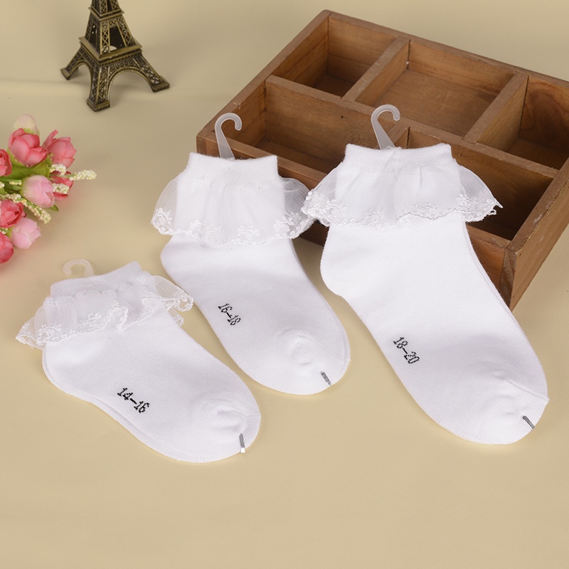 Girls'stockings hundred - and - a - pitch princess series anti - kick children lace - socks and socks combined bone - free stitches