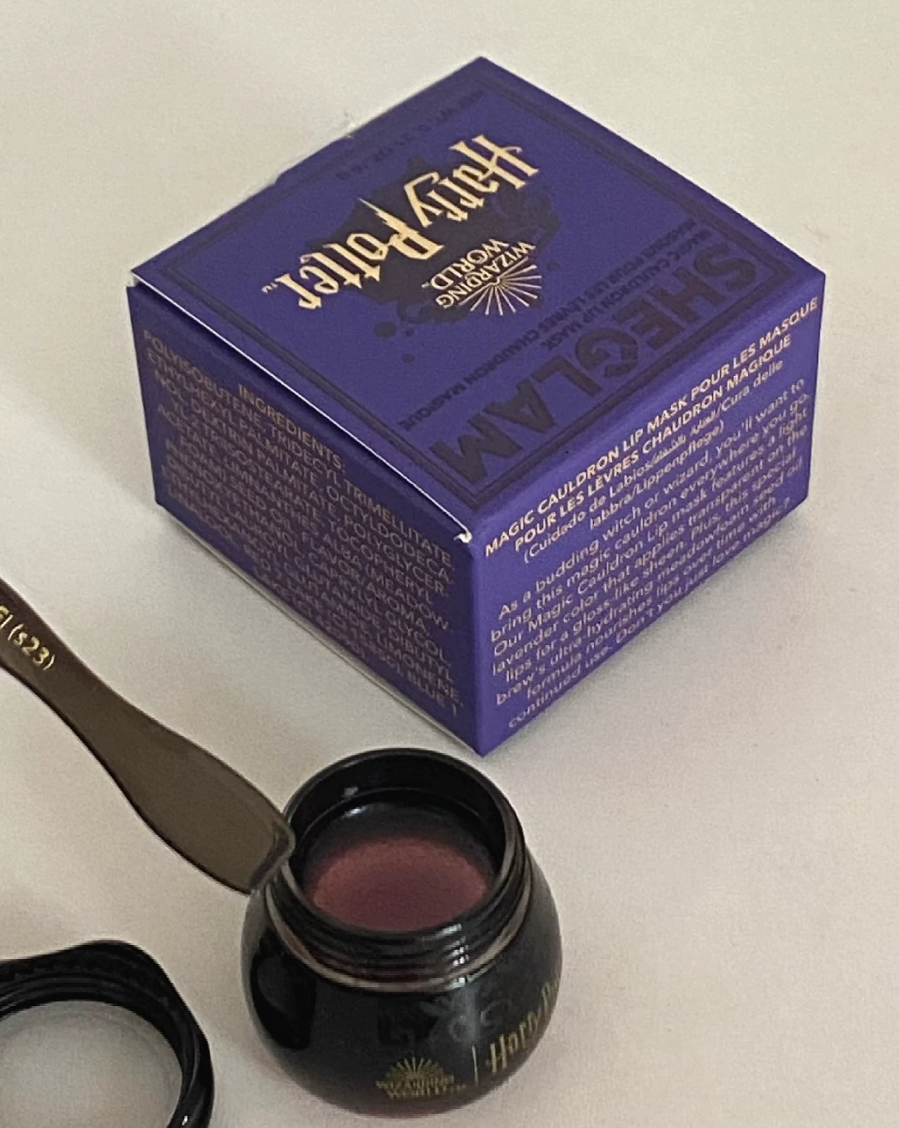 Spot ~ SHEGLAM Гарри Поттер кроссбренд Harry Potter Magic Crucible Lip Mask 6 г отвар для губ