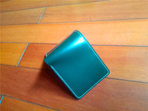 Short cloth wallet Short money short clip Japanese New Year Su dyed horse buttocks