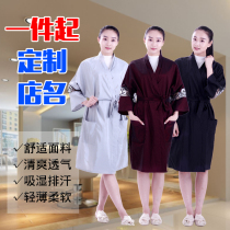 Guest robes Hair barbershop Hair cutting Customer service Hair salon dedicated high-end club kimono baking hair coloring Guest clothes