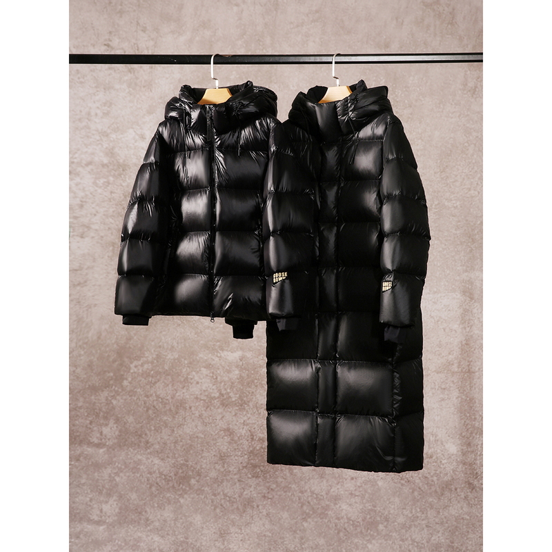 Ice Point Price Black Queen |   In Stock, Immediate Dispatch! Black Star Diamond High-Fill Power down Jacket! 95% Goose down Women's down Jacket√
