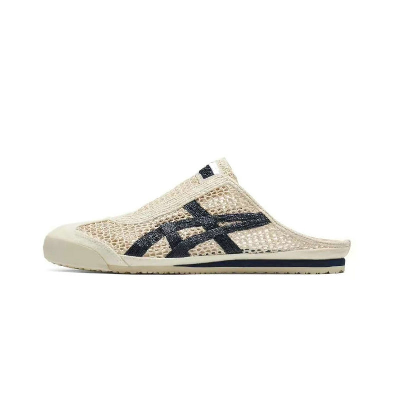 Outlet Special Offer! Japanese Tiger Slip-On Lazy Sandals, Summer Casual Woven Shoes for Men and Women, Closed-Toe Half Slippers