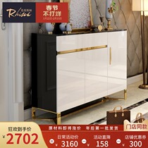 Living room partition cabinet post-modern style foyer cabinet simple home entrance entrance locker American light luxury shoe cabinet