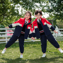 Kindergarten garden clothes Winter Garden clothes three-in-one detachable childrens three-piece school uniforms winter clothes