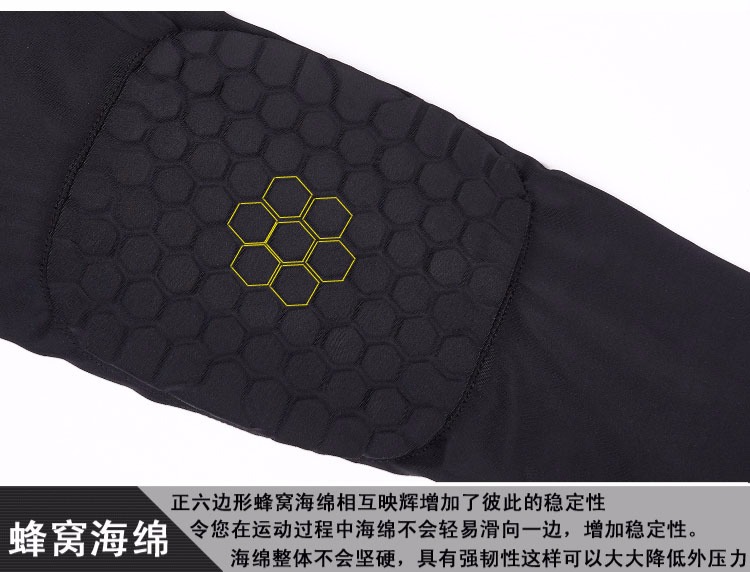 Kneepad nam chuyên nghiệp thiết bị đào tạo bóng rổ ngoài trời thiết bị bảo vệ thể thao Kobe đầu gối dài tập xà cạp dài găng tay tập gym adidas
