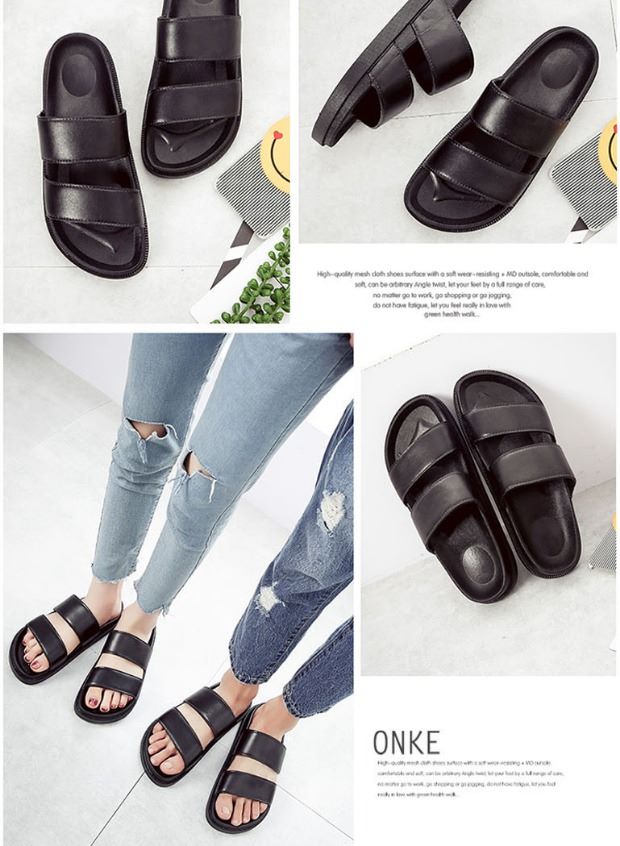 Từ trong nhà kéo bên ngoài mặc thời trang nam Hàn Quốc cá tính nam dép mùa hè ngoài trời thủy triều người mát mẻ kéo thủy triều dép lào nam