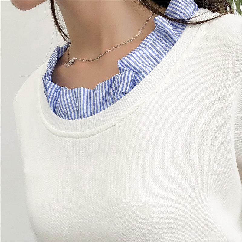 Sweatshirt femme - Ref 3215242 Image 4