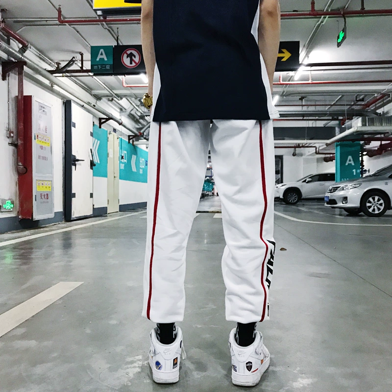 18 SS PALACE CUỘC SỐNG thể thao giản dị quần thẳng chân quần chân feet hip hop đường phố ông nội với cùng một đoạn