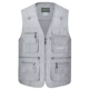 Mùa xuân và mùa hè vest vest vest người cao tuổi trung niên cha mùa xuân áo khoác cotton trung niên vest vest nam nhiều túi áo ba lỗ tập gym