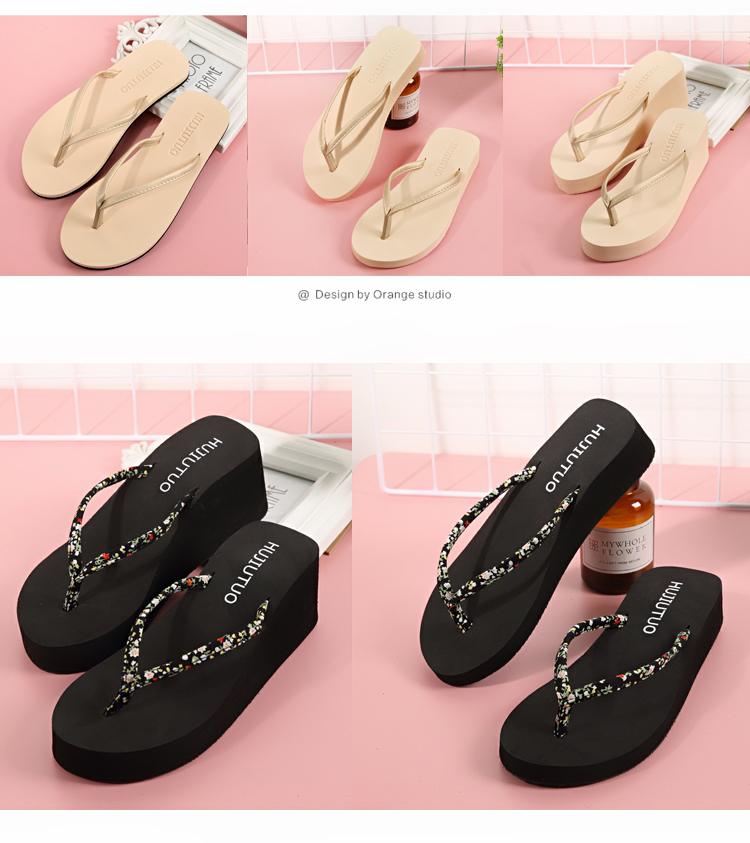 New non-slip vài flip-flops mùa hè Hàn Quốc phiên bản của nam giới và phụ nữ giày clip kéo dép thời trang phẳng giày bãi biển