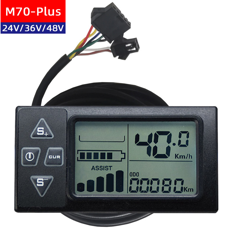 Electric Bicycle 48V Instrument Power-Assisted Controller Foldableing Mountain Electric Bicycle Computer Display M70 Accessories