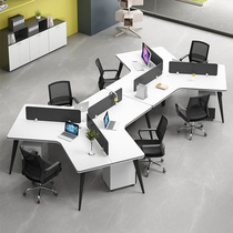 Staff Desk Chair Composition 3 5 6 8 People with a minimalist modern screen office furniture staff office work desk