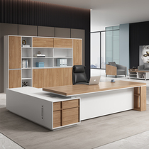 Boss Table President Table Chairs Portfolio Brief Modern Office Manager Table Big Bantai New Chinese Chairmans Desk