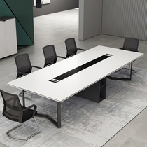 Desk Minimalist Modern Mini Conference Table Long Table Meeting Room Reception Bench Training Negotiate Table And Chairs Combination