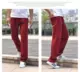 Mùa xuân và mùa hè quần thể thao nam chất béo quần lỏng cộng với phân bón quần thể thao XL thu nhỏ miệng nhỏ chân bảo vệ quần