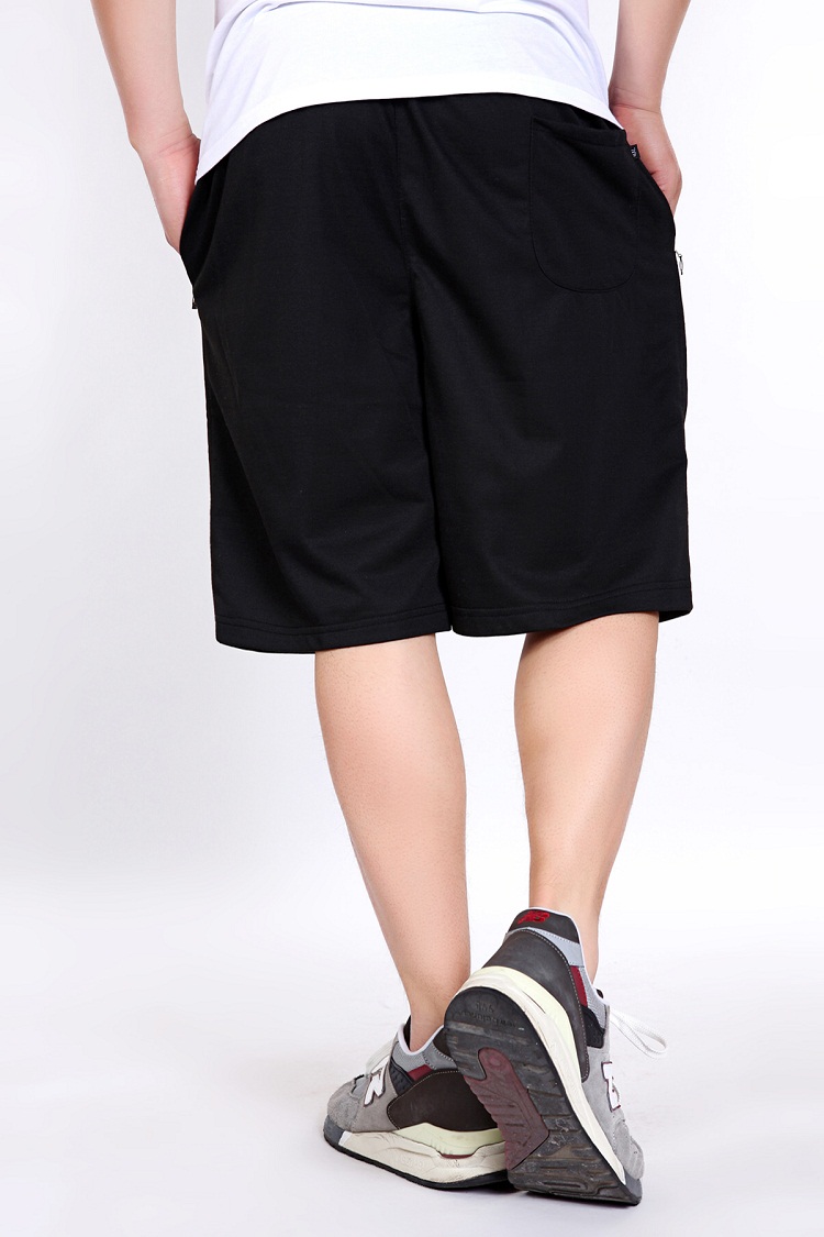 Trung niên và chất béo cộng với XL chất béo quần short nam quần thể thao mỏng lỏng chất béo cotton thêm lớn quần quần tây
