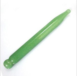 Facial dial bar beauty stick universal green jade acupuncture stick meridian acupoint massage scraping stick to dilute spots