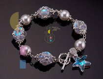 Pearl Art Gallery Fashion Jewelry YanSnow Original Design Bracelet DIY High-end Material Bag