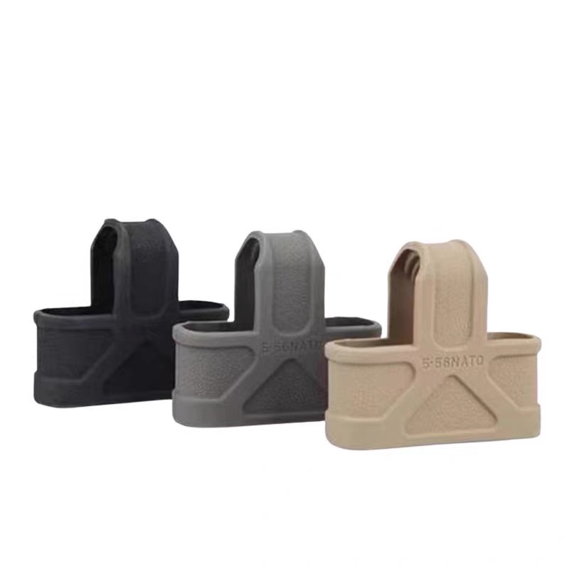 Universal Magazine Pouch Quick Release 5.56 Magazine Pouch Triangular Rubber Pouch Hk416/J9/Slr Decorative Accessories