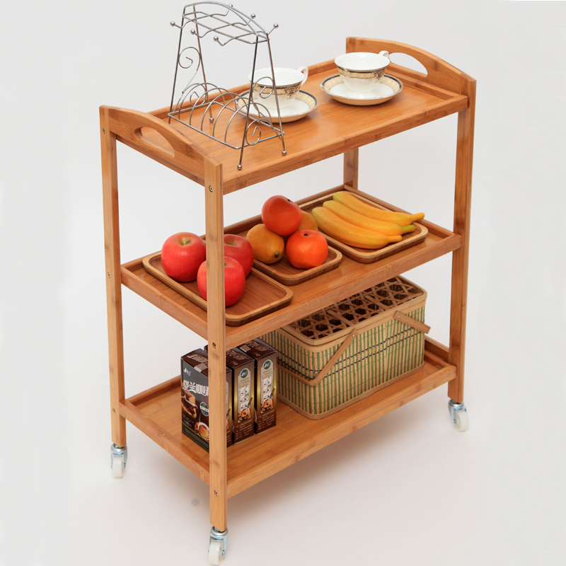 Usd 37 59 Nanzhu Mobile Dining Car Cart Hot Pot Racks Three Solid Nanzhu Mobile Dining Car Cart Hot Pot Racks Three Solid Wood Home Kitchen Tea